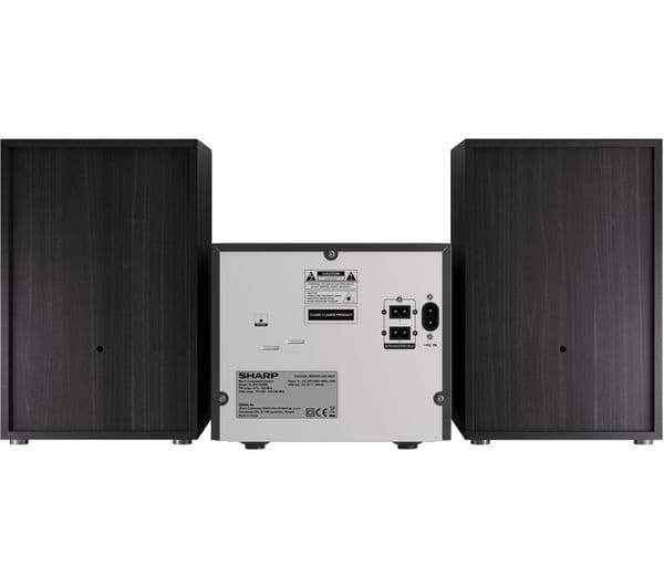 Sharp XL-B517DBK DAB+ Hi-Fi Micro System, Black - Image 2