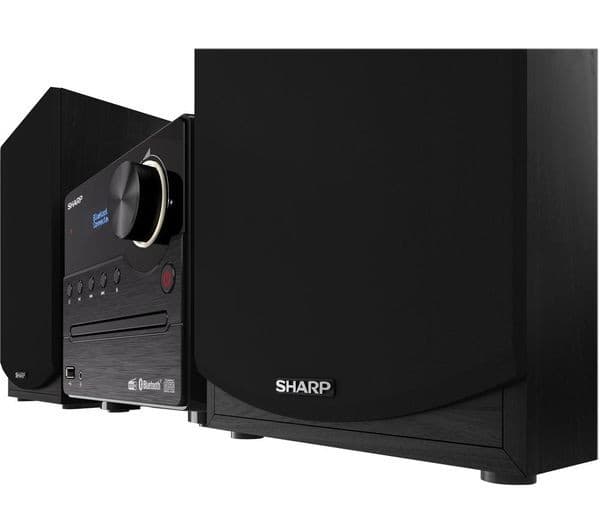 Sharp XL-B517DBK DAB+ Hi-Fi Micro System, Black - Image 3