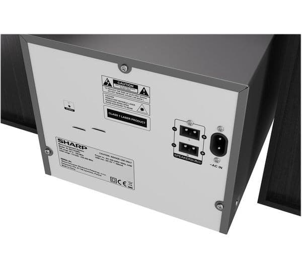 Sharp XL-B517DBK DAB+ Hi-Fi Micro System, Black - Image 5