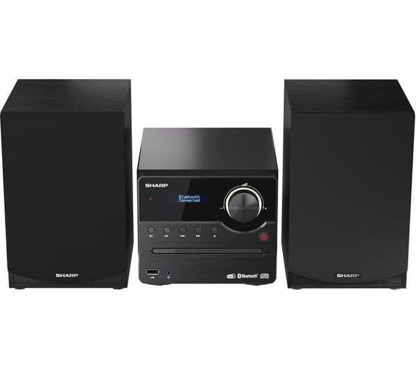 Sharp XL-B517DBK DAB+ Hi-Fi Micro System, Black - Image 6