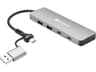 USB-C/A to 2xUSB-A+2xUSB-C Hub