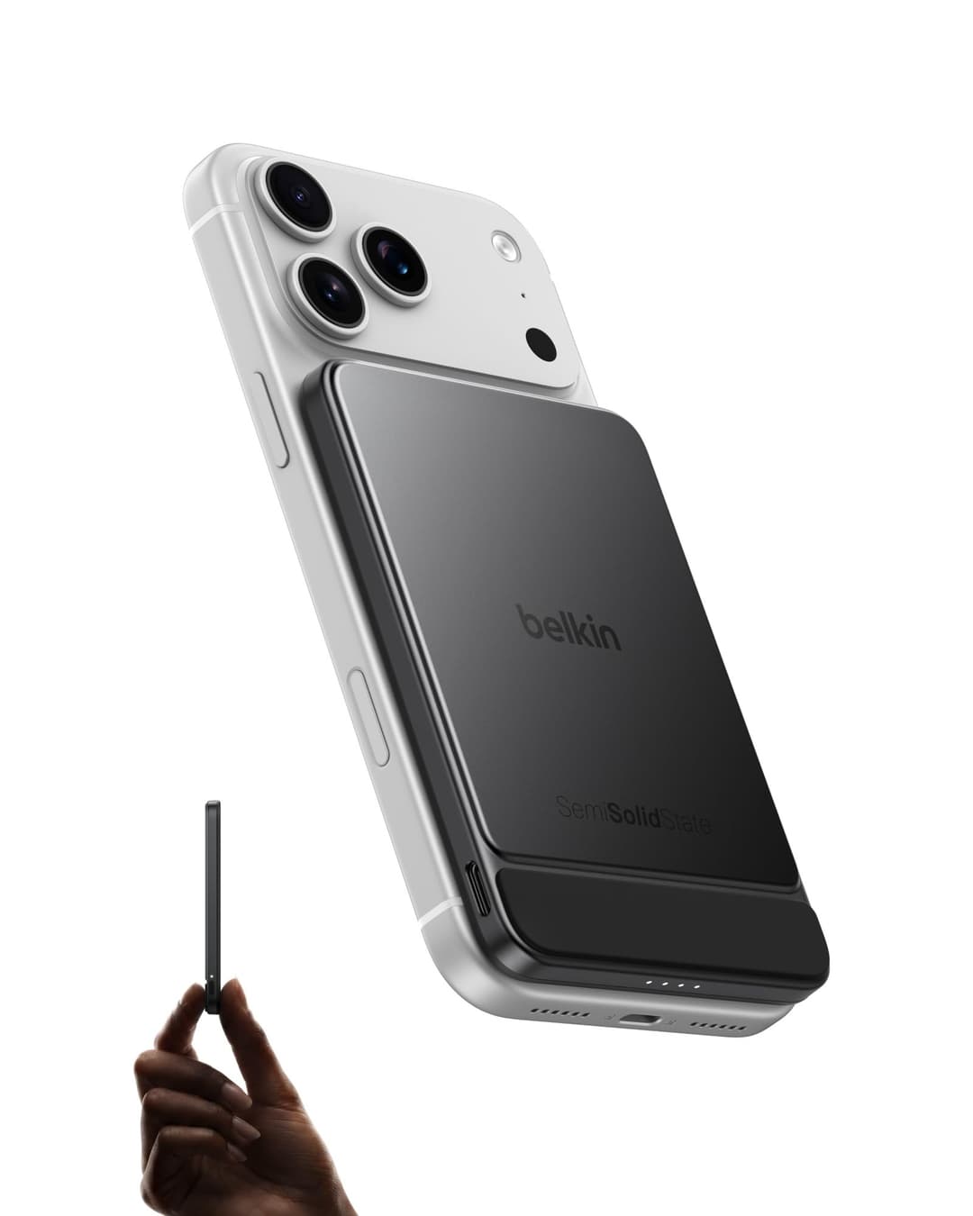 Belkin UltraCharge Pro 5000mAh Semi-Solid-State Wireless Power Bank - Image 1