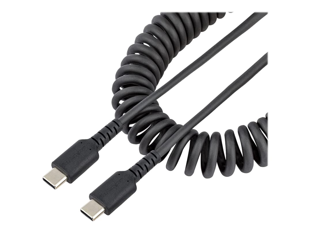 StarTech USB-C to USB-C Cable 1m Black - Image 1