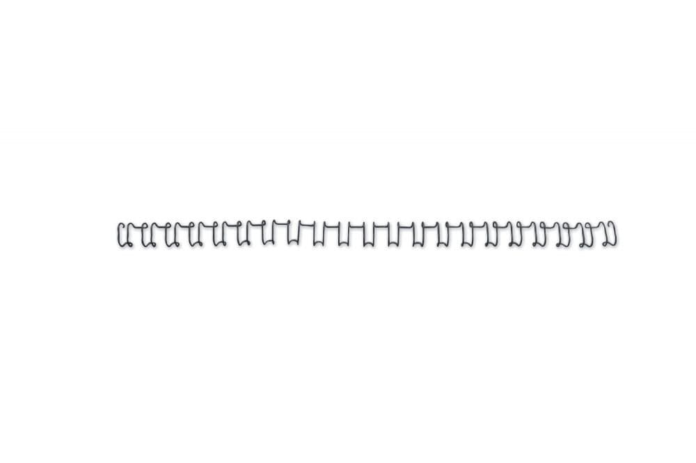 GBC MultiBind 10mm A4 21 Loop Binding Wires Black (Pack of 100) IB165221