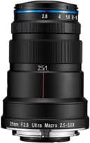 Venus Optics Laowa 25mm f/2.8 Ultra Macro Lens VE2528SFE - Black thumbnail 1