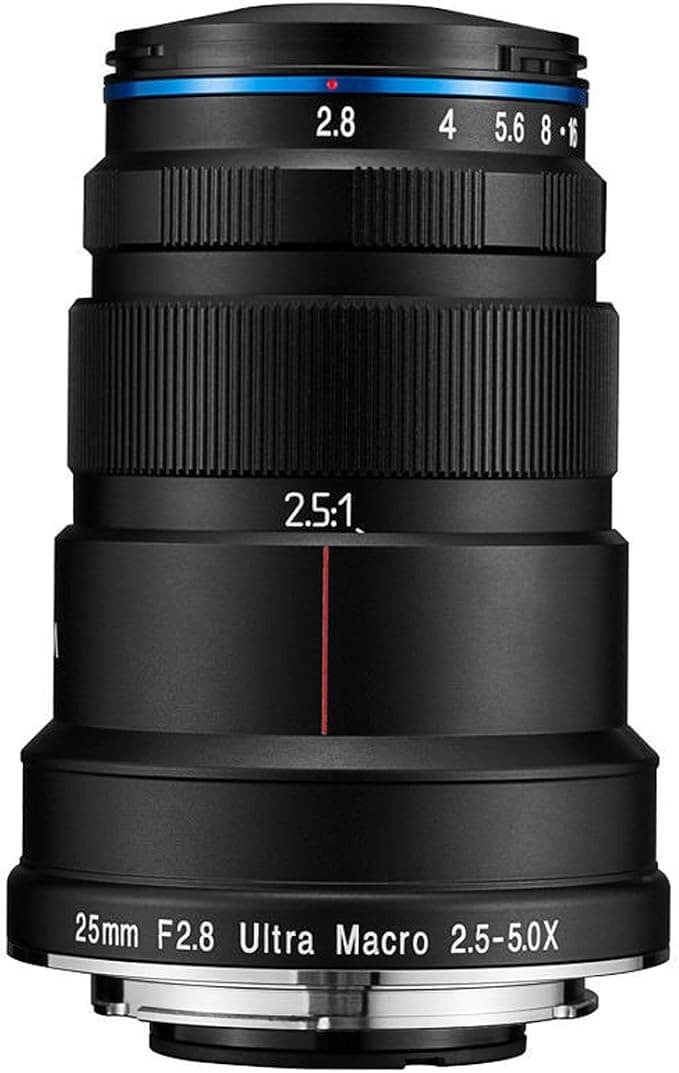 Venus Optics Laowa 25mm f/2.8 Ultra Macro Lens VE2528SFE - Black