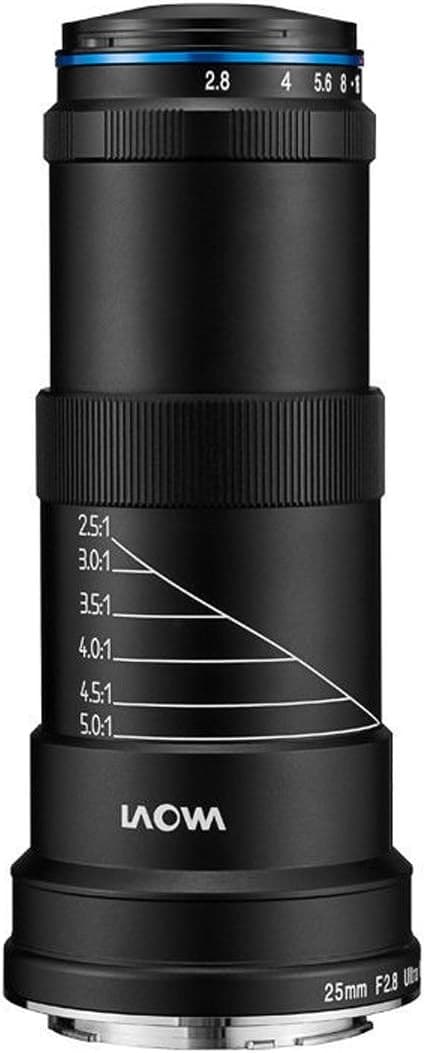 Venus Optics Laowa 25mm f/2.8 Ultra Macro Lens VE2528SFE - Black - Image 4