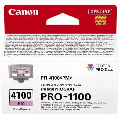 Canon PFI-4100 LUCIA PRO II Ink Cartridge 80ml - Photo Magenta - Image 2