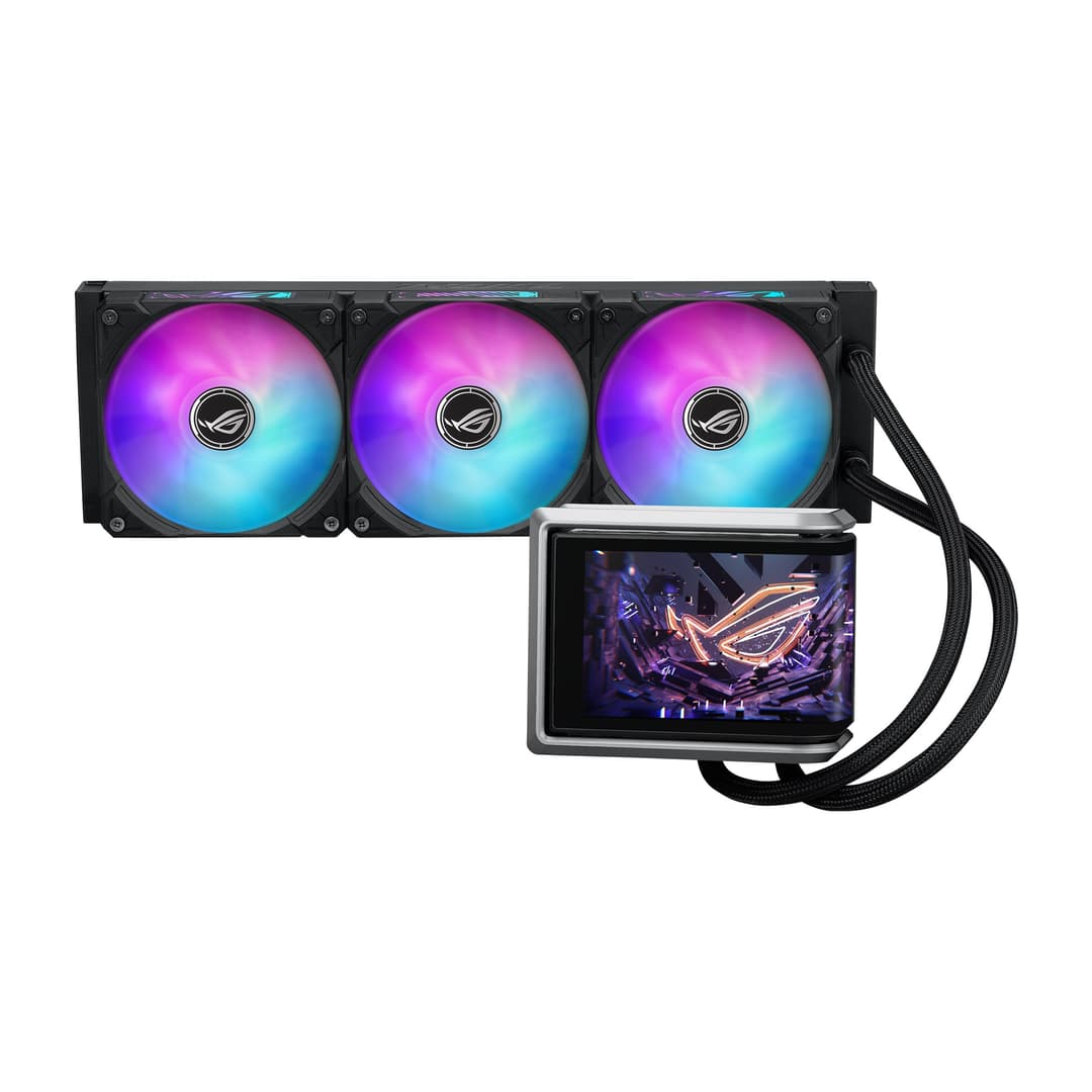ASUS ROG Ryuo IV 360 ARGB Intel/AMD AIO Liquid CPU Cooler - Black - Image 1