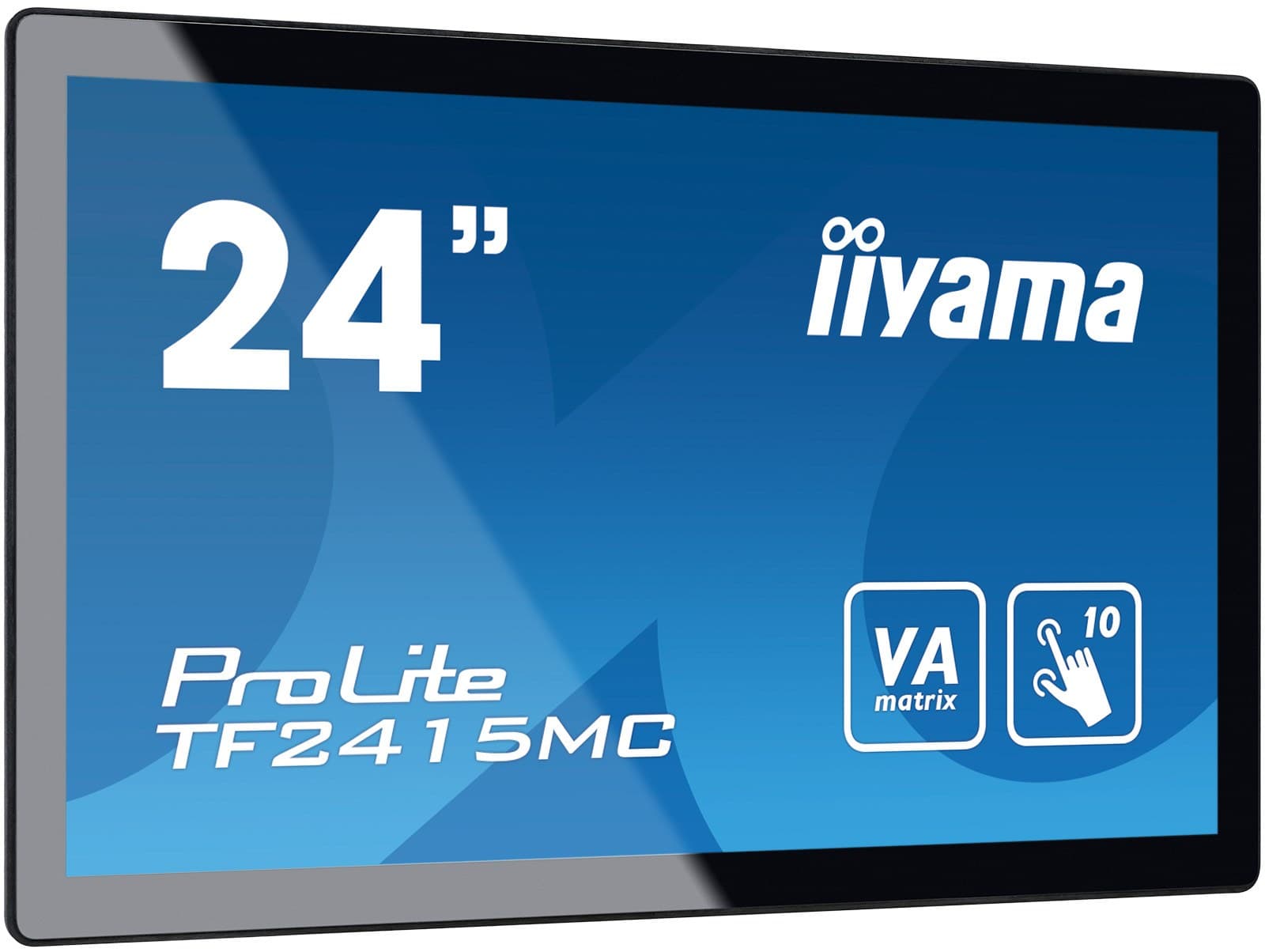 iiyama ProLite TF2415MC-B2 Full HD PCAP Multi-touch Monitor, Black - 23.8"