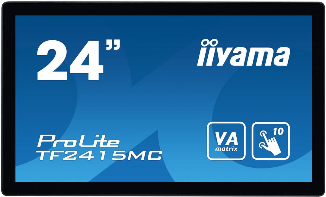 iiyama ProLite TF2415MC-B2 computer monitor 60.5 cm (23.8") 1920 x 1080 pixels Full HD LED Touchscreen Multi-user Black - Image 3
