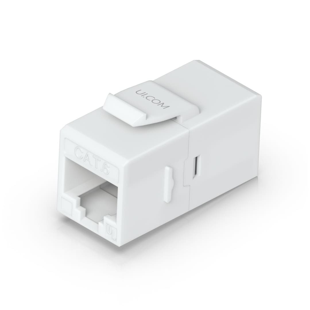 Pass-through Cat6 keystone - Image 1