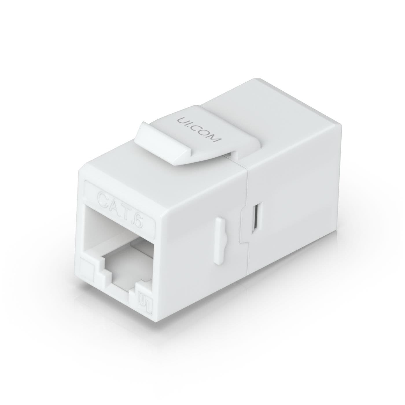 Ubiquiti UniFi Cat6 Pass-Through Keystone Coupler 12-Pack
