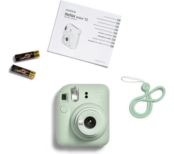 Instax mini 12 Instant Camera Mint Green - Image 5
