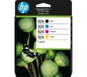 HP 924 Original Cyan, Magenta, Yellow & Black Ink Cartridge - Multipack thumbnail 1