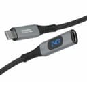 Plugable Technologies USB C Extension Cable 3.3 Ft, Digital Power Meter Tester for Monitoring USB-C Connections, Supports Fast Charging up to 240W, 4K 60Hz Display, 10Gbps Data, Digital Multimeter Tester thumbnail 1
