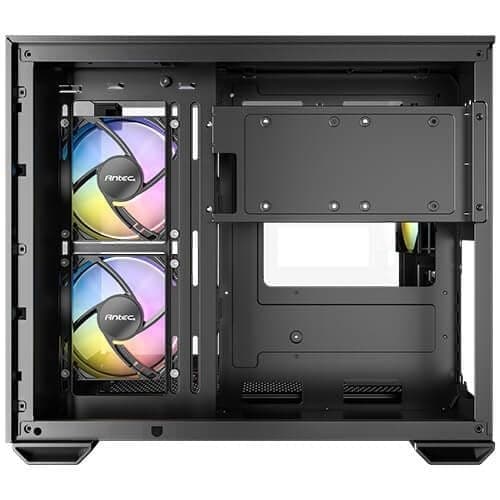 Antec CX600M Trio ARGB micro-ATX Mini Tower Tempered Glass Black PC Gaming Case - Image 3