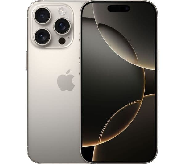 Apple iPhone 16 Pro - 512 GB, Natural Titanium - Image 1