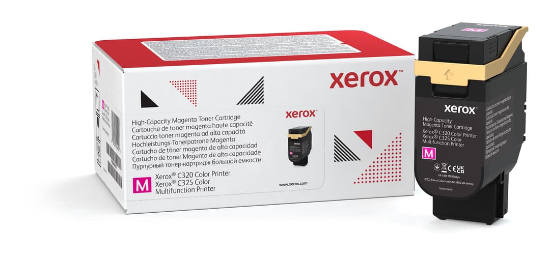 Xerox Genuine ® C320 Color Printer​/​C325 Color Multifunction Printer Magenta High capacity Toner Cartridge (5500 Pages) - 006R04829 - Image 1