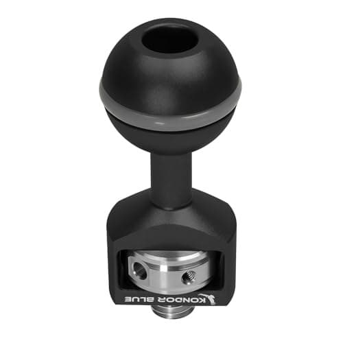 KONDOR BLUE | 3/8" Ball Head for Cine Magic Arms | Magic Arm Ecosystem, 25mm Cine Standard, Modular Arm Accessory | Black - Image 5