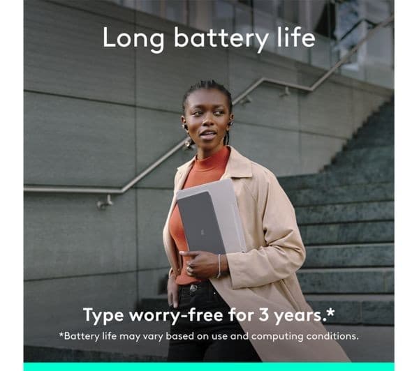 LOGITECH Keys-to-go 2 Keyboard Graphite - Image 8