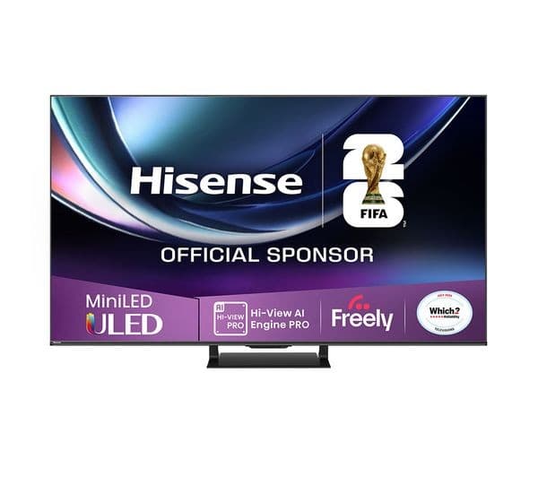 Hisense U7Q PRO 55" Mini LED 4K 165Hz Smart AI TV with Freely - Image 1