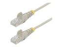 StarTech Slim LSZH CAT6 Snagless Patch Cable 3m - Grey (N6PAT300CMGRS) thumbnail 1