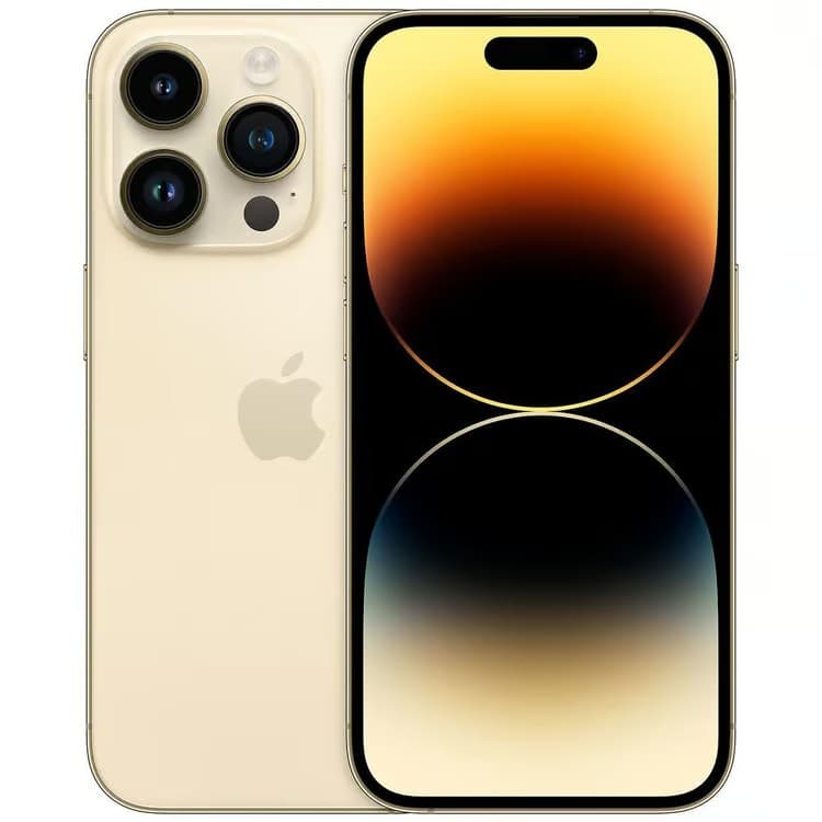 Apple iPhone 14 Pro 128GB Smartphone - Gold  - Image 1