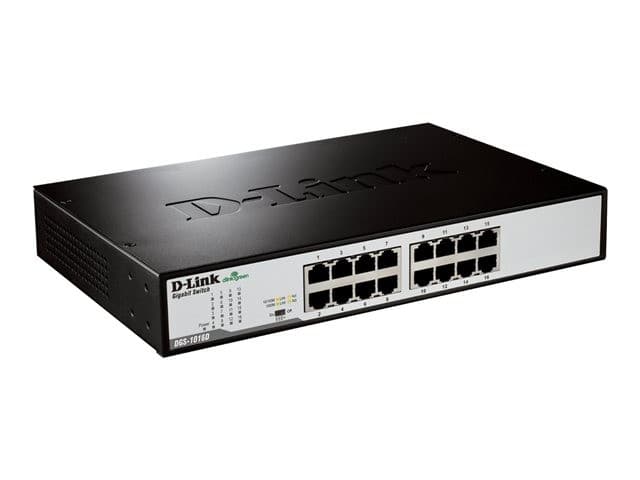 D-Link DGS 1016D Switch 16-Port Black - Image 3