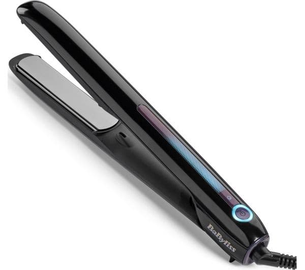 BABYLISS Sensor Protect Styler ST490U Intelligent Hair Straightener - Black - Image 1