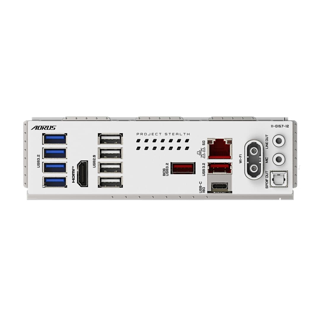 GIGABYTE B850 AORUS STEALTH ICE AMD B850 ATX Socket AM5 DDR5 Wi-Fi 7 Back-Connect Motherboard - White - Image 6