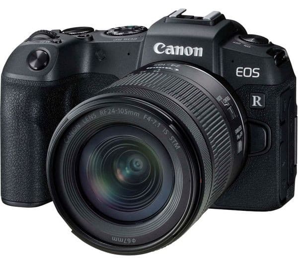Canon EOS RP Mirrorless Camera with RF 24-105mm f/4-7.1 IS STM Lens Black - Image 1