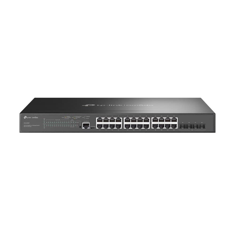 TP-Link Omada 28-Port Gigabit L2+ Managed Switch with 24-Port PoE+ - Image 1