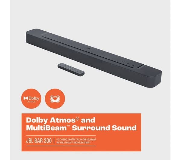 JBL BAR 300 Compact Sound Bar with Dolby Atmos - Image 2