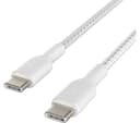 BELKIN Braided USB Type-C Cable 1m White Pack of 2 thumbnail 1