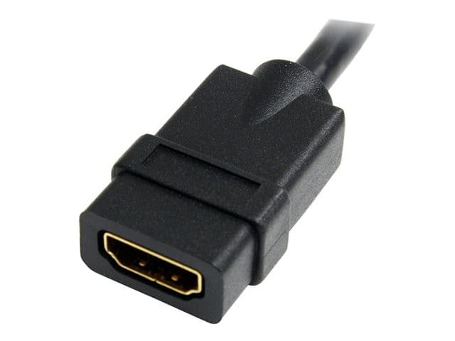 StarTech HDMI Extension Cable 15cm Black - Image 3