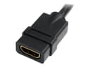 StarTech HDMI Extension Cable 15cm Black thumbnail 3