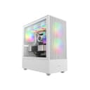 Gamdias TALOS M3 MESH Tempered Glass Mid Tower Gaming PC Case - White thumbnail 1
