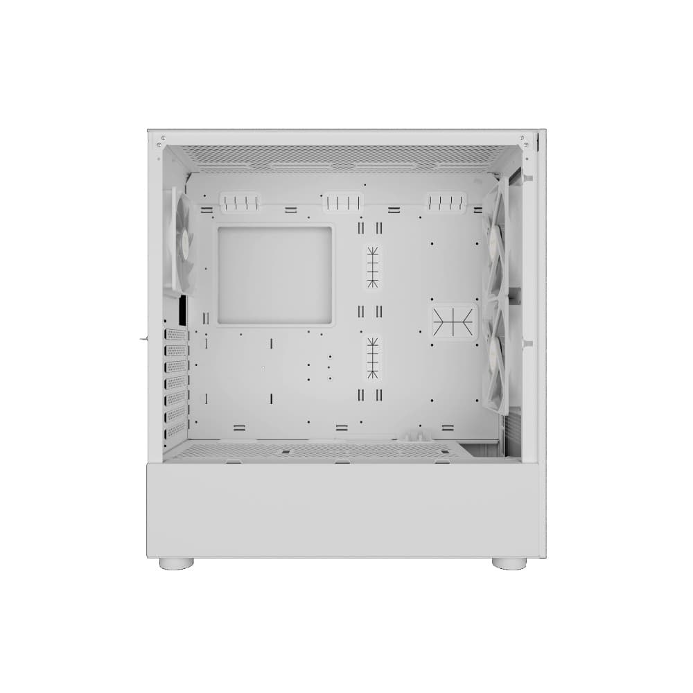 Gamdias TALOS M3 MESH Tempered Glass Mid Tower Gaming PC Case - White - Image 6