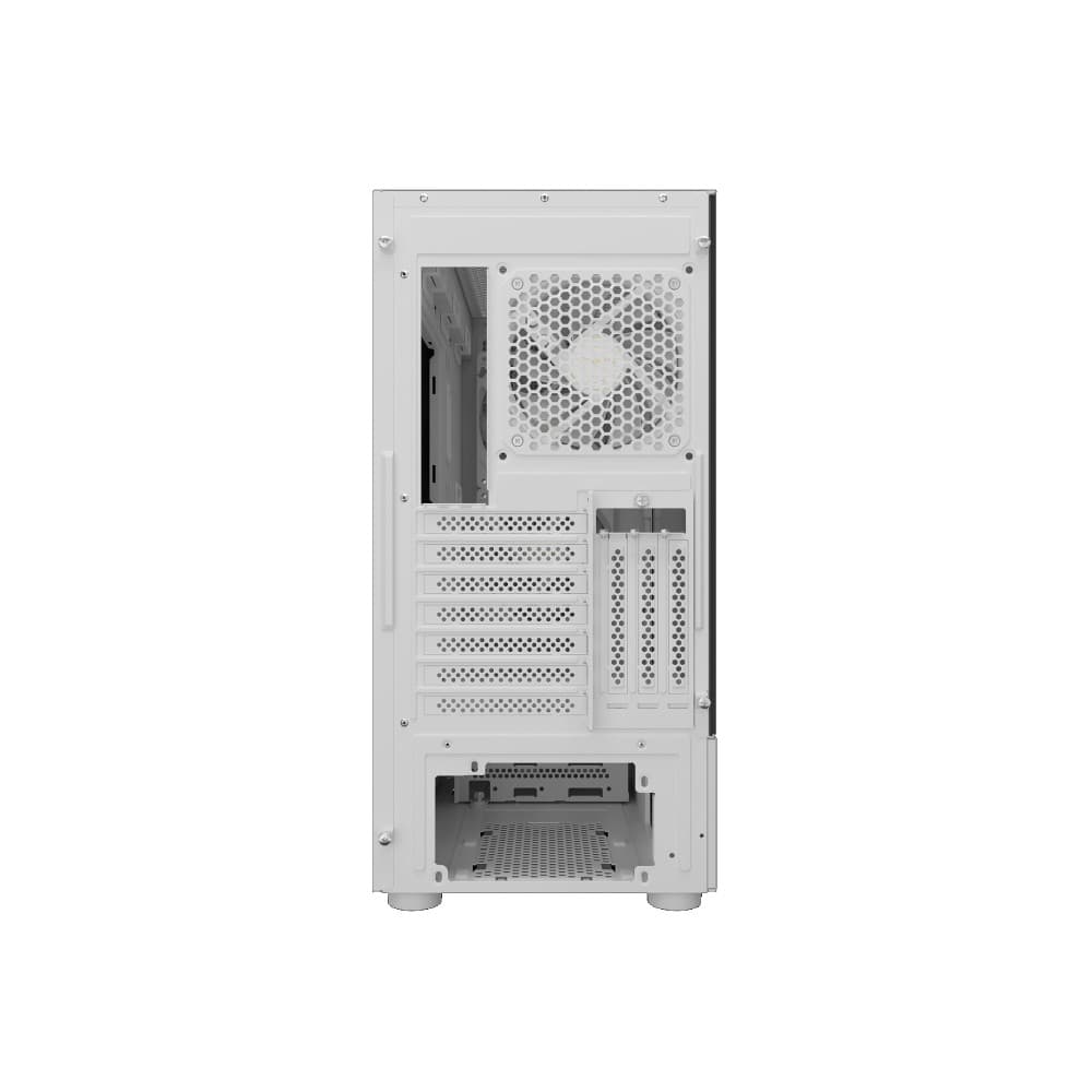 Gamdias TALOS M3 MESH Tempered Glass Mid Tower Gaming PC Case - White - Image 8