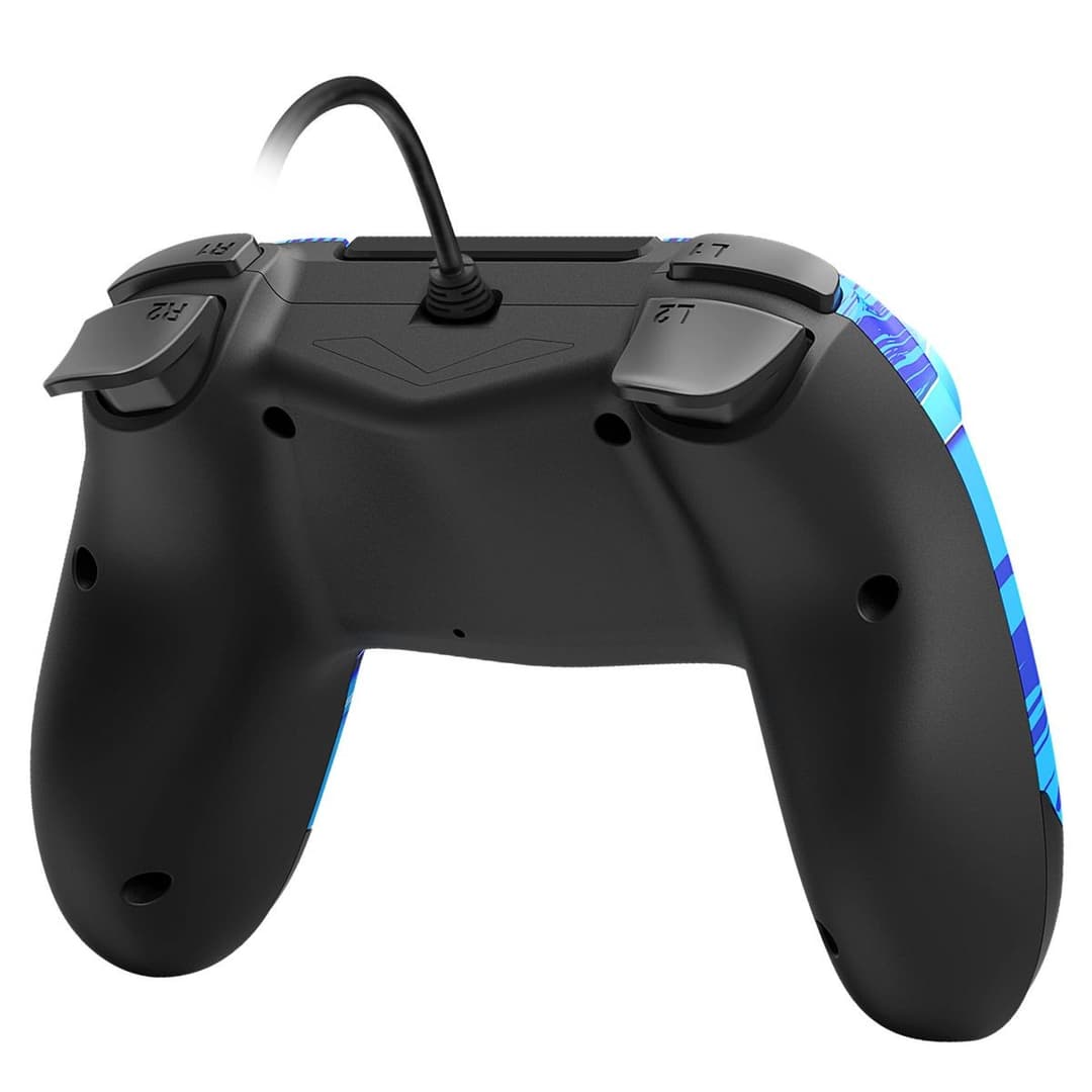 Gioteck VX4 Wired Controller for PS4 - Blue Lightning - Image 3