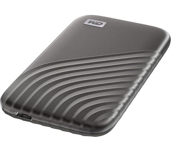 WD My Passport Portable External SSD - 500GB, Space Grey