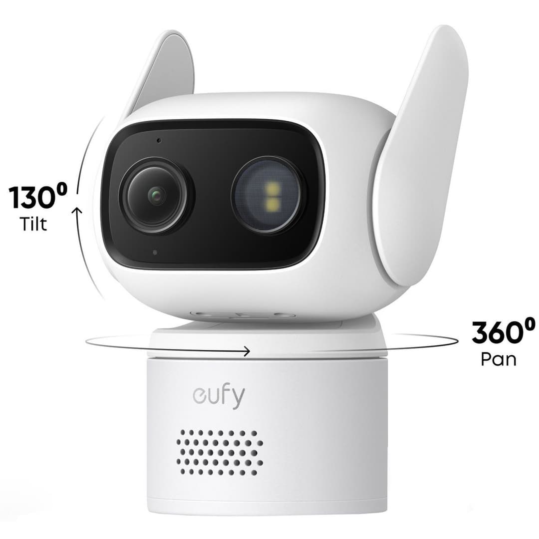 eufy Wired Cam C31 AI Smart Security Camera - White - Image 2