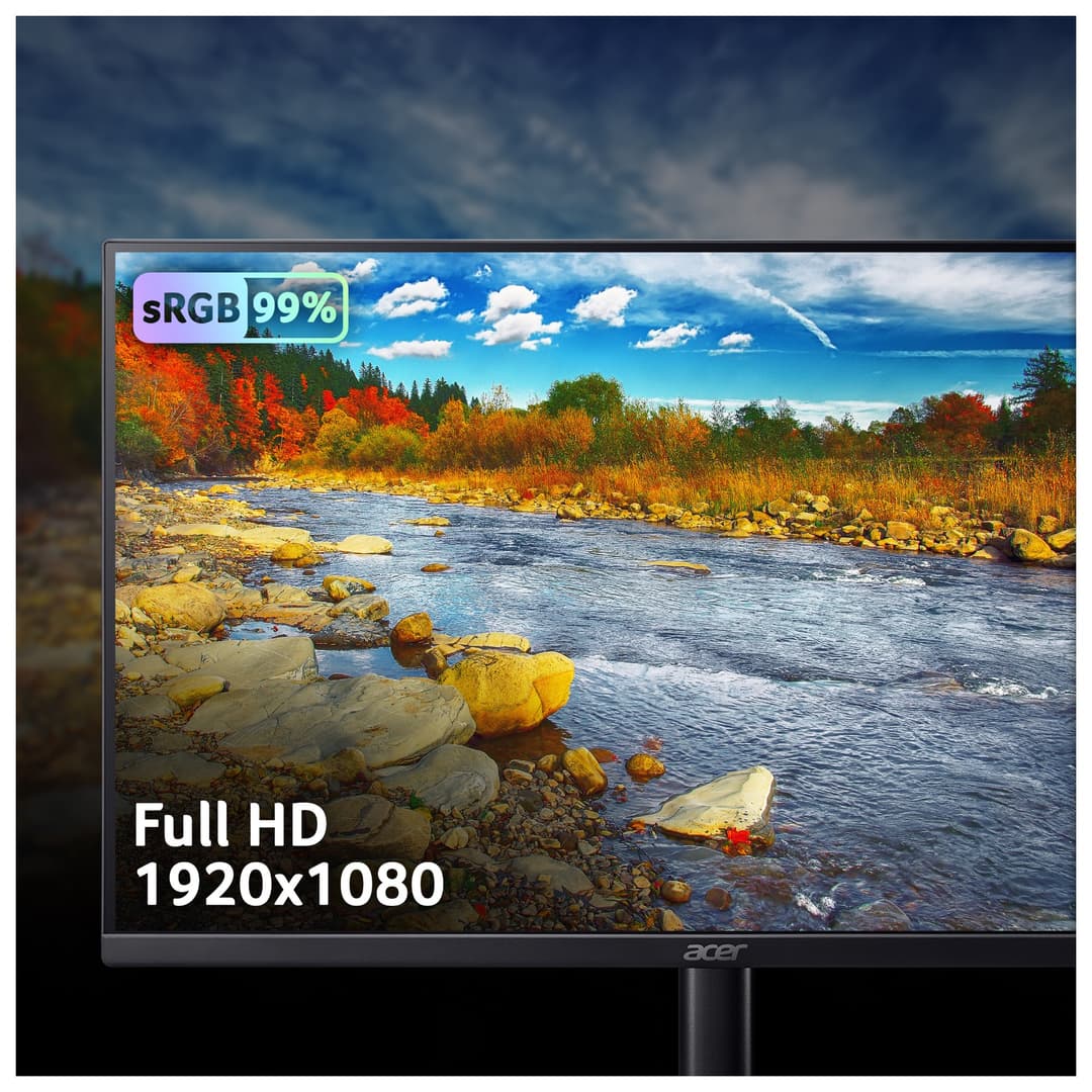 Acer KB242Y P0bi 24" Full HD 144Hz VA FreeSync Monitor - Black - Image 4