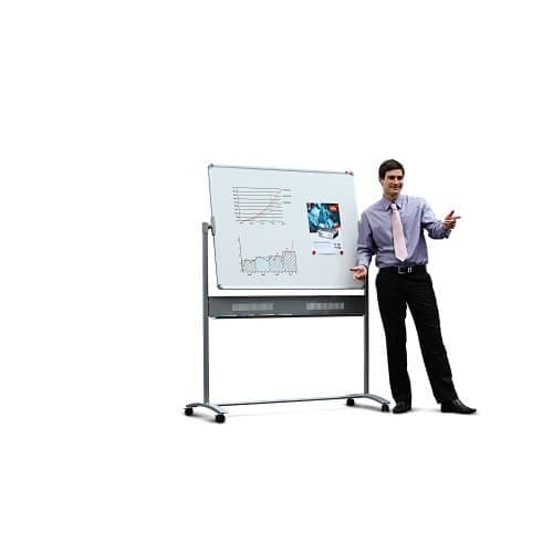 Nobo Impression Pro Steel Magnetic Mobile Whiteboard 1200x900mm - Image 4