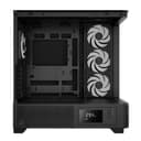 Gamdias ATLAS P2 CG Mid Tower ATX Gaming PC Case with 4 x RGB Fans - Black thumbnail 5