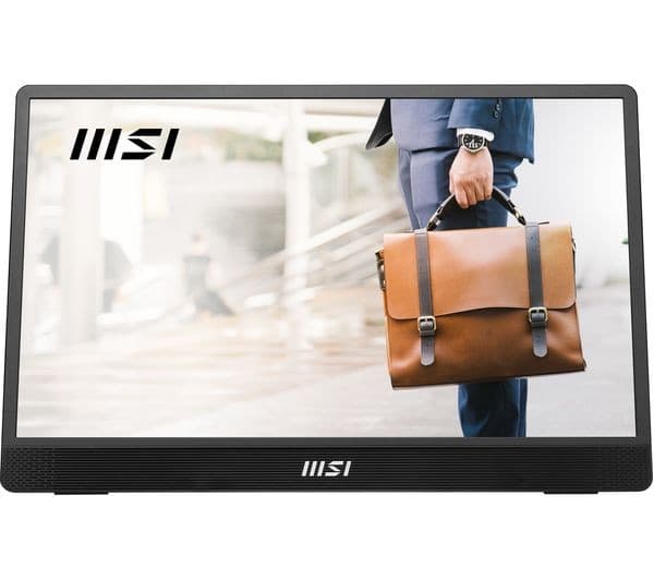 MSI PRO MP161 E2U Full HD 15.6" IPS LCD Portable Monitor - Black - Image 4