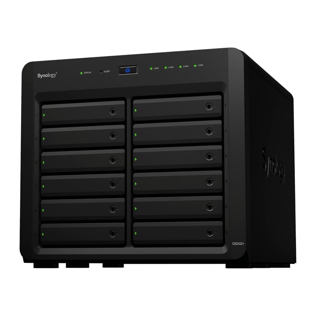 Synology DiskStation DS2422+ NAS/storage server Tower Ethernet LAN Black V1500B - Image 1