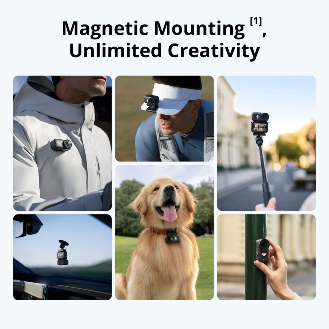 DJI Osmo Nano Standard Combo 128GB Action Camera - Black - Image 3