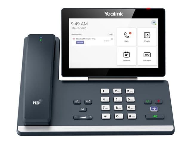 Yealink MP58-WH E2 - VoIP phone - with Bluetooth interface with caller ID/call waiting - Image 2